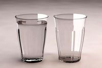 3d design glass water picardie