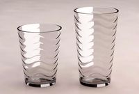 3d design---glass water wave model