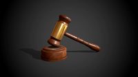 judge hammer golden-wood