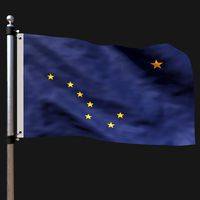 Flag of alaska