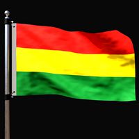 Flag of bolivia