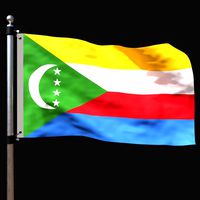 Flag of comoros