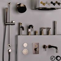 gessi bathroom inciso faucet set 2