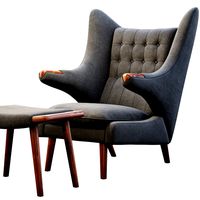 pp19 papa bear chair by hans wegner