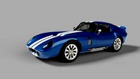 cobra daytona coupe with enterior