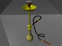 Download free Hookah 3D Model