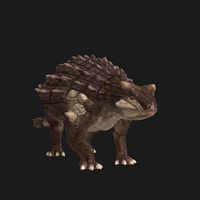 animated ankylosaurus dinosaur