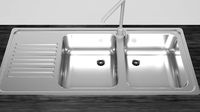 kitchen sink - steel materials