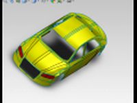 Audi surface 3D Model
