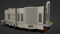 Teatro Goiania - The Municipal Theatre in Goiania Goias Brazil