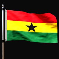 Flag of ghana