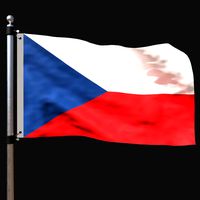 Flag of czech republic
