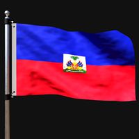Flag of haiti
