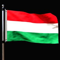 Flag of hungary