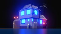 lowpoly house