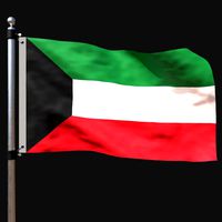 Flag of kuwait