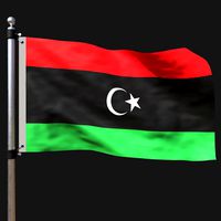 Flag of libya