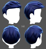 Base Hair for Boy V02