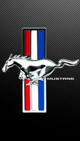 mustang 3d logo emblem
