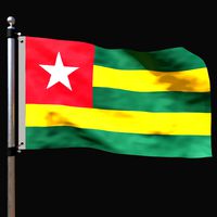 Flag of togo