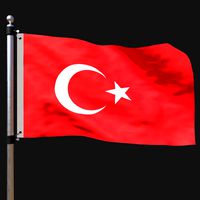 Flag of turkey
