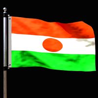 Flag of niger