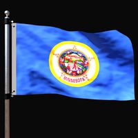 Flag of minnesota