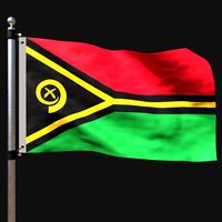 Flag of vanuatu