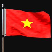 Flag of vietnam