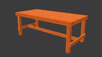 work table wooden table
