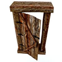 old wooden door 02