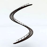 old wooden staircase