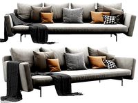 poliform dune chaise lounge