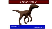 dinosaur low poly