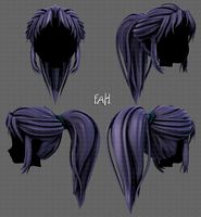 3d hair style for girl v87