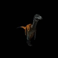 animated austroraptor dinosaur