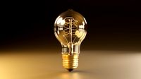 free antique light bulb