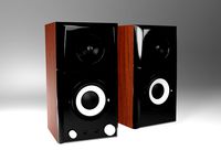 black speakers pc