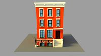 building cartoon