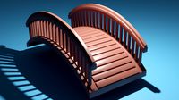 wooden bridge