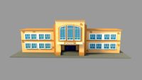 school building cartoon