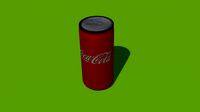 3d coca cola model