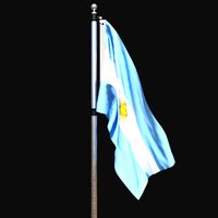 Flag of argentina 02