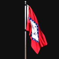 Flag of arkansas 02