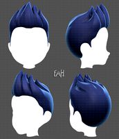 Base Hair for Boy V03