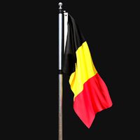 Flag of belgium 02