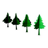 conifer tree paper v 1