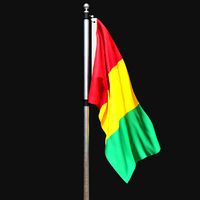 Flag of guinea bissau 02