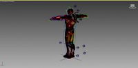 iron man with texture