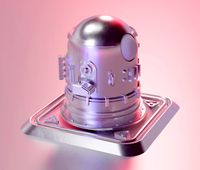 hard surface industrial model